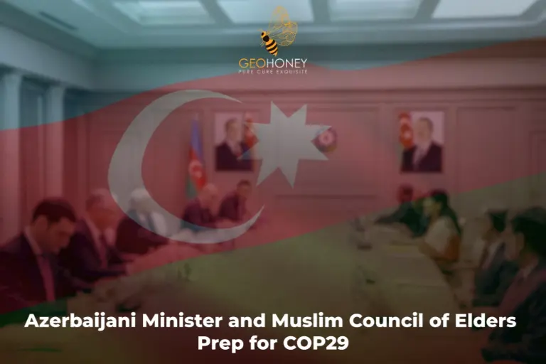 Azerbaijani Minister and Muslim Council of Elders Secretary-General Prep for COP29